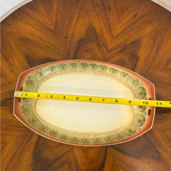 Antique RS Tillowitz, Reinhold Schlegelmilch German Porcelain Serving Plate - Picture 10 of 11